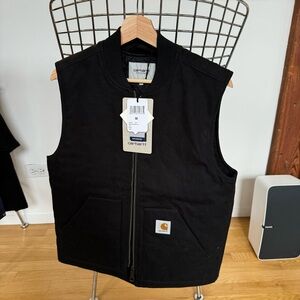 Carhartt WIP Work In Progress - Classic Black Rigid Vest New